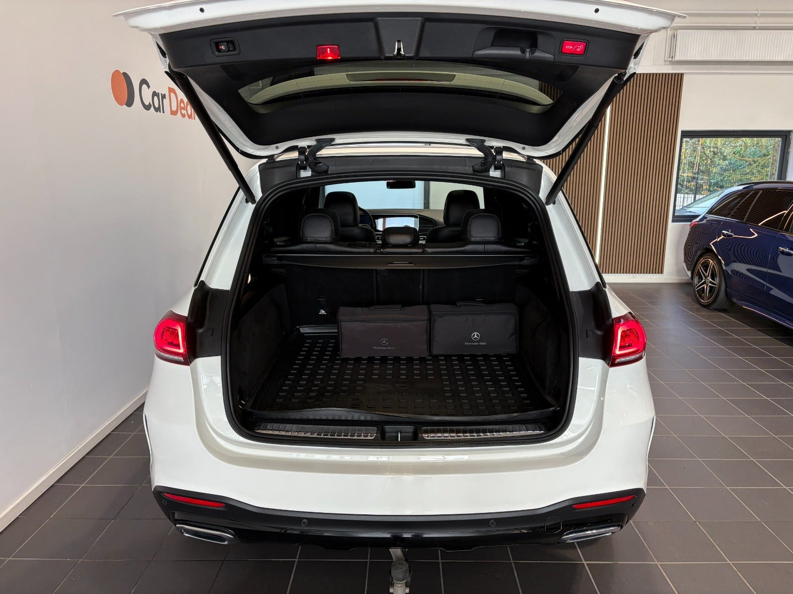 Hvid Mercedes GLE350 de fra 2020