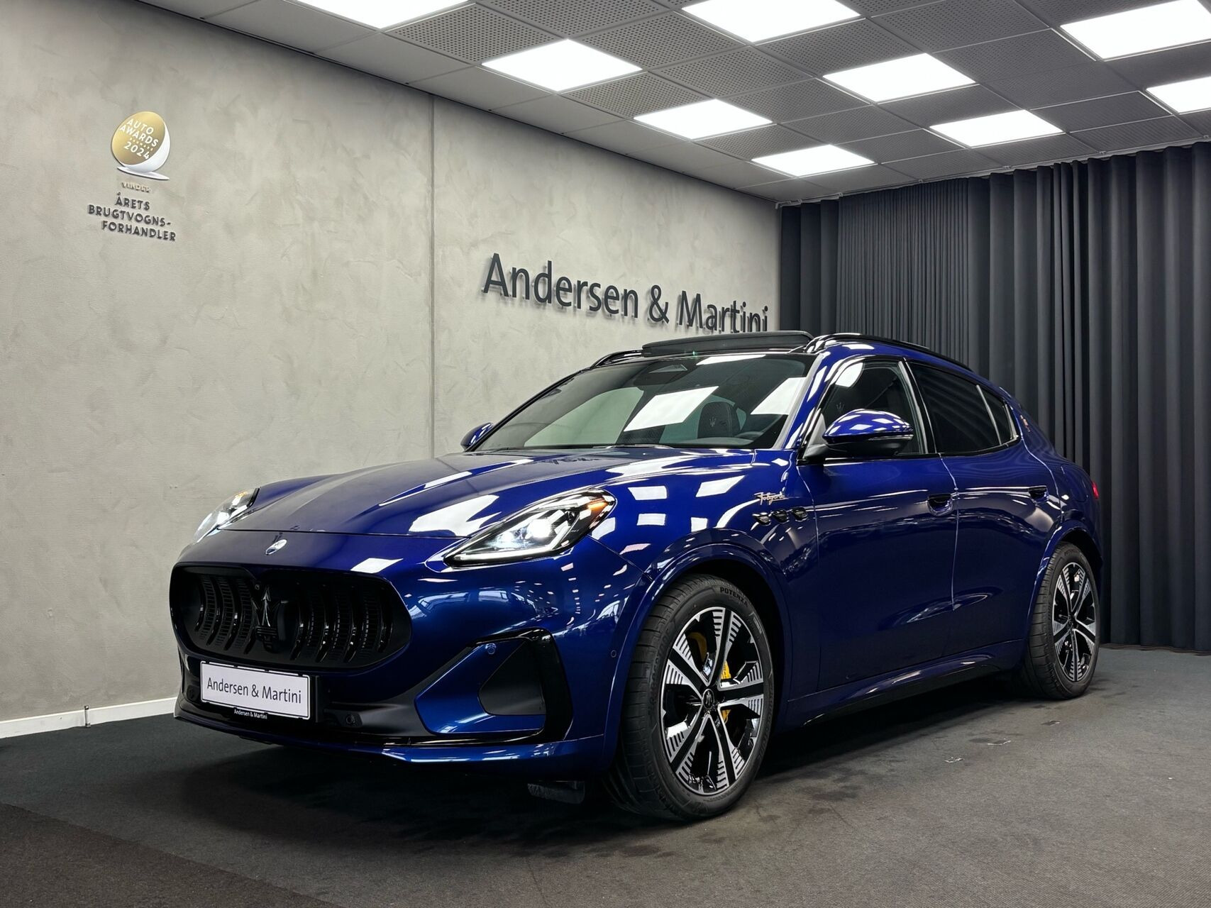Blå Maserati Grecale fra 2025