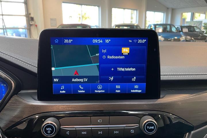 Hvid Ford Kuga fra 2020