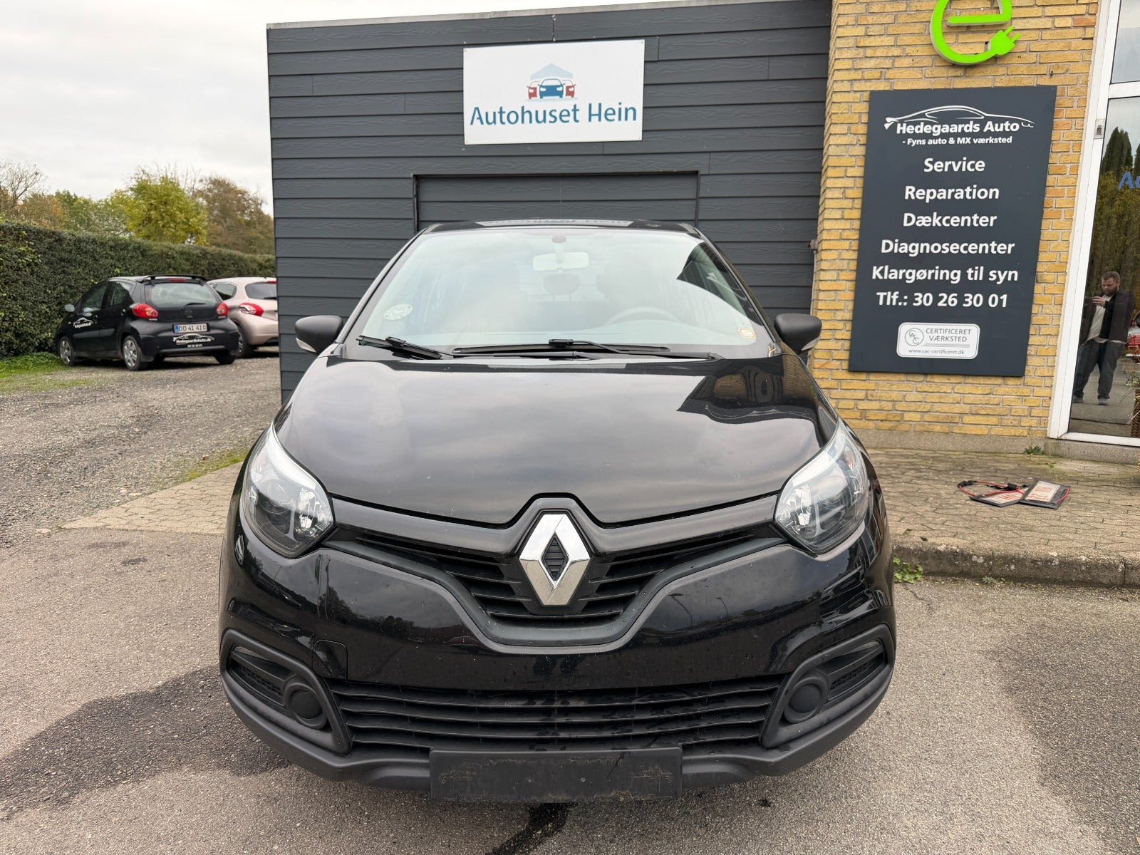 Sort Renault Captur fra 2014