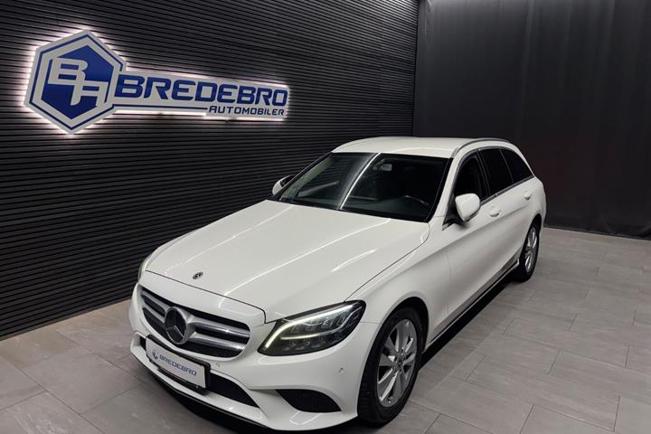 Hvid Mercedes C220 d fra 2019