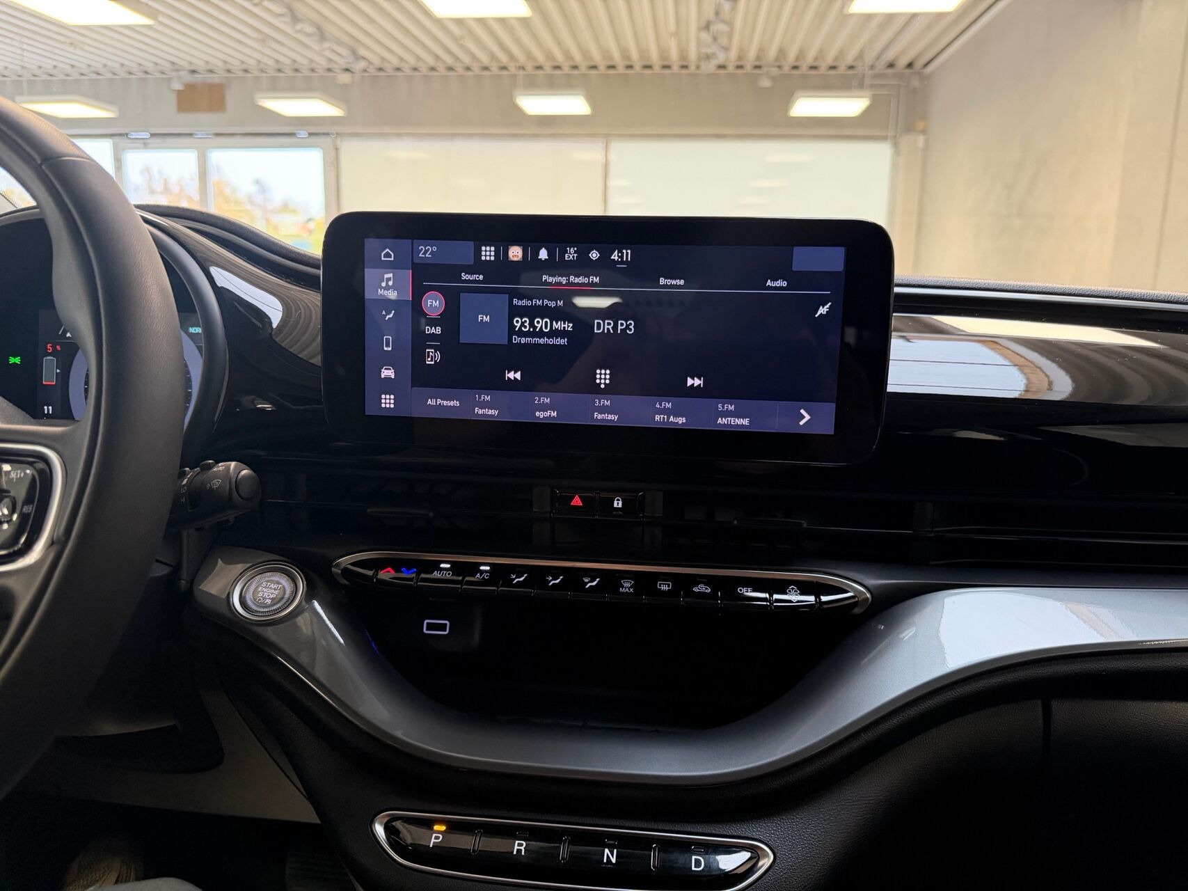 Sort Fiat 500e fra 2023