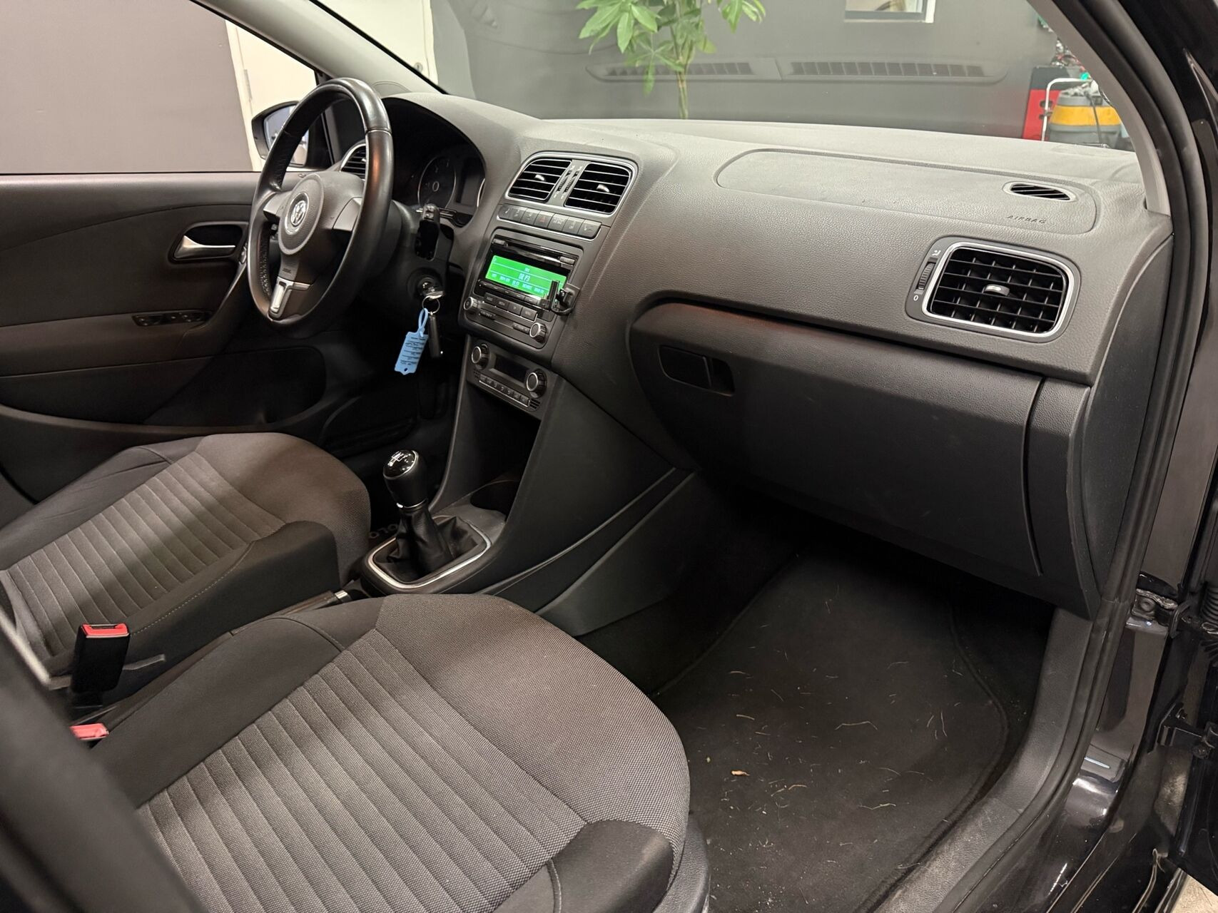 Sort VW Polo fra 2013