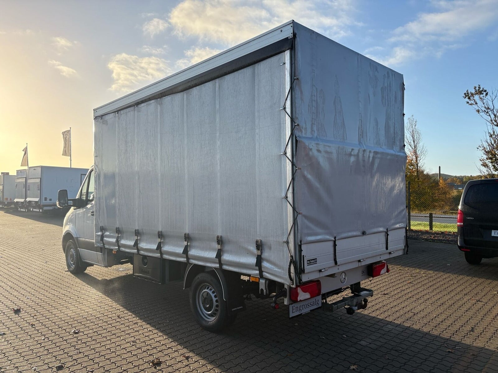 Sølv Mercedes Sprinter 316 fra 2020