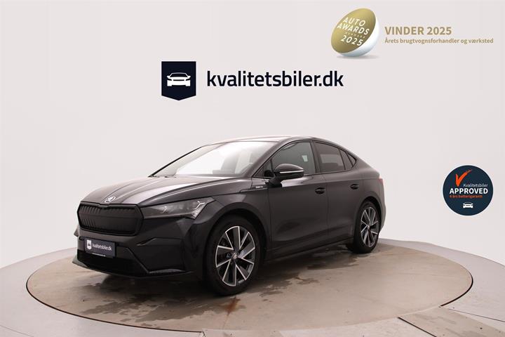 Sort Skoda Enyaq fra 2023