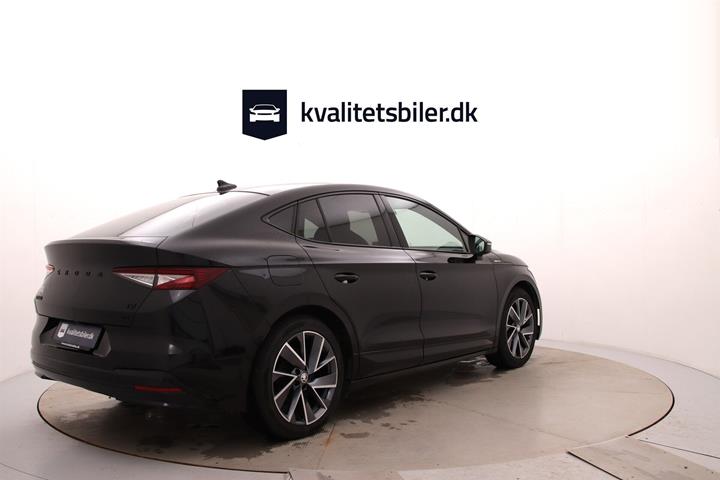 Sort Skoda Enyaq fra 2023