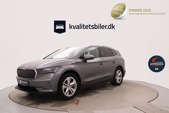 Grå Skoda Enyaq fra 2022