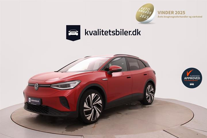 Rød VW ID.4 fra 2022