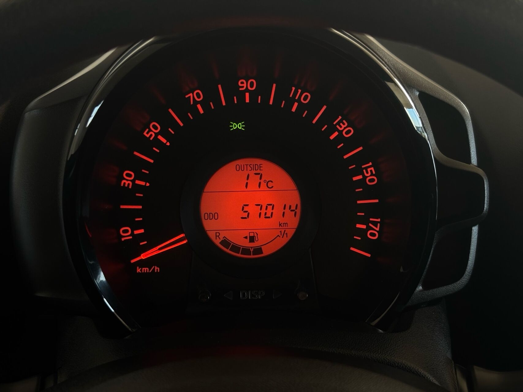 Grøn Citroën C1 fra 2021