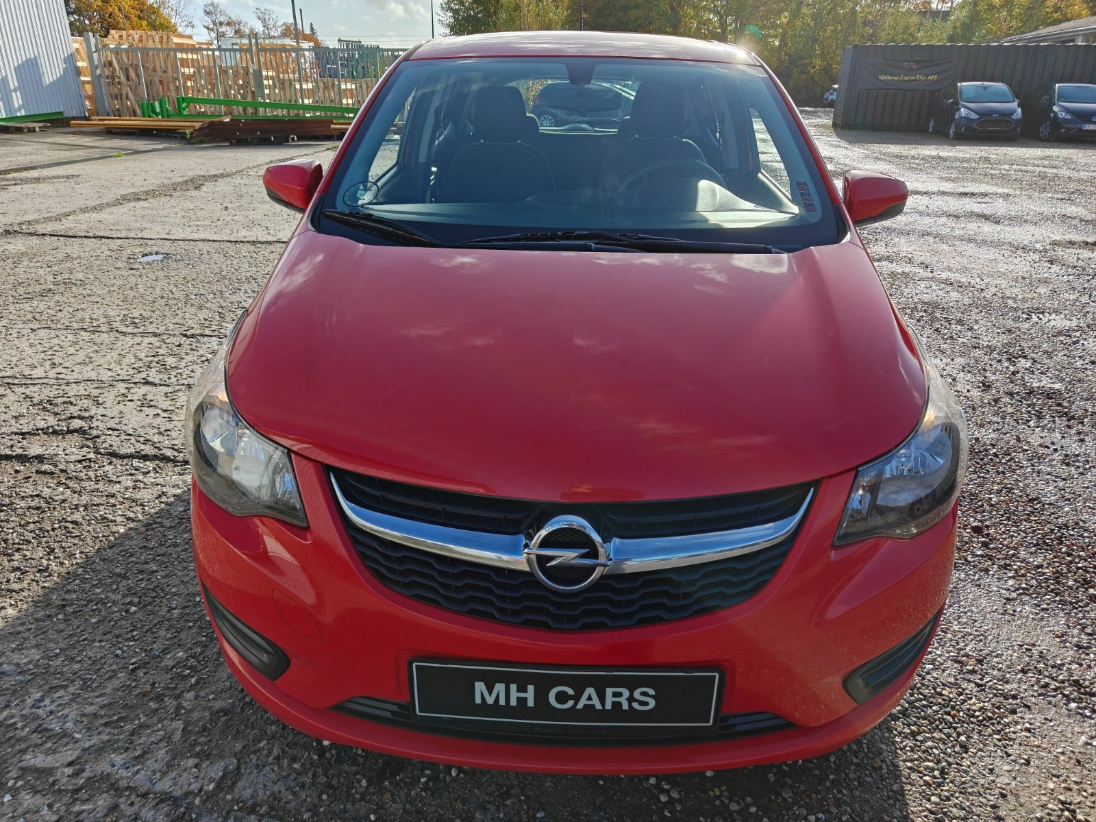 Gul Opel Karl fra 2017