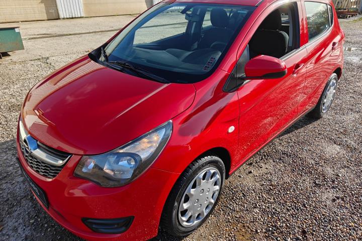 Gul Opel Karl fra 2017