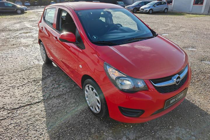 Gul Opel Karl fra 2017