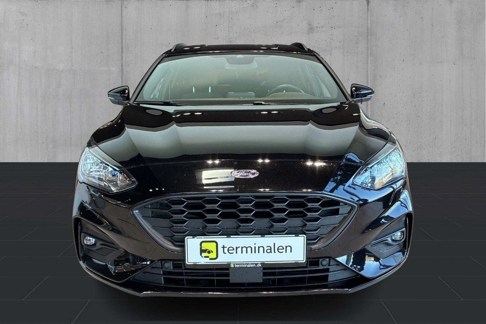 Sort Ford Focus fra 2020