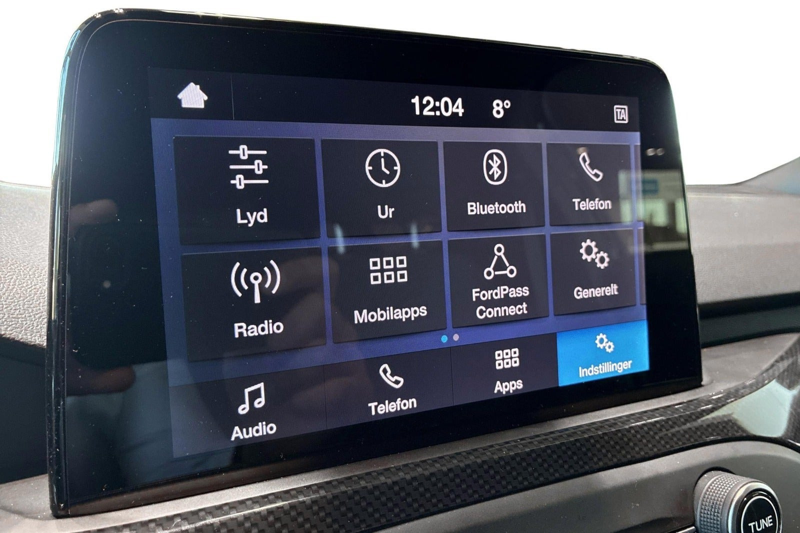Sort Ford Focus fra 2020