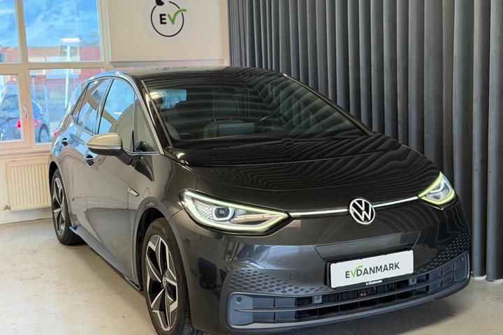 Grå VW ID.3 fra 2021