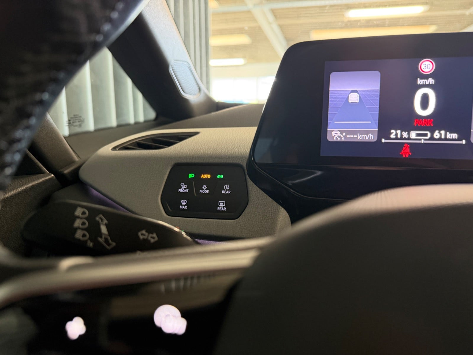 Grå VW ID.3 fra 2021