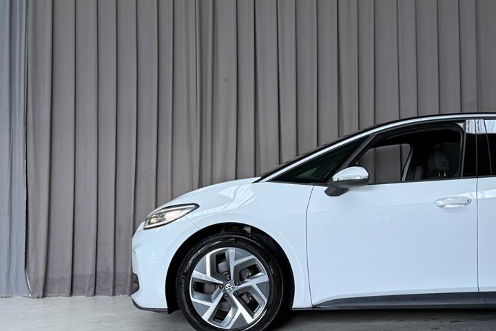 Gul VW ID.3 fra 2023