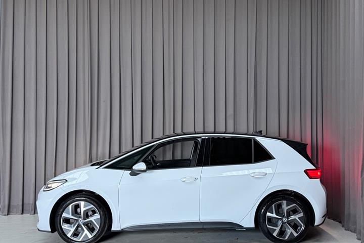 Gul VW ID.3 fra 2023