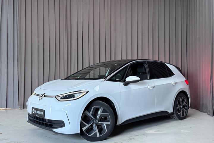 Gul VW ID.3 fra 2023
