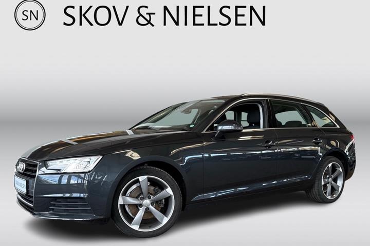 Grå Audi A4 fra 2015