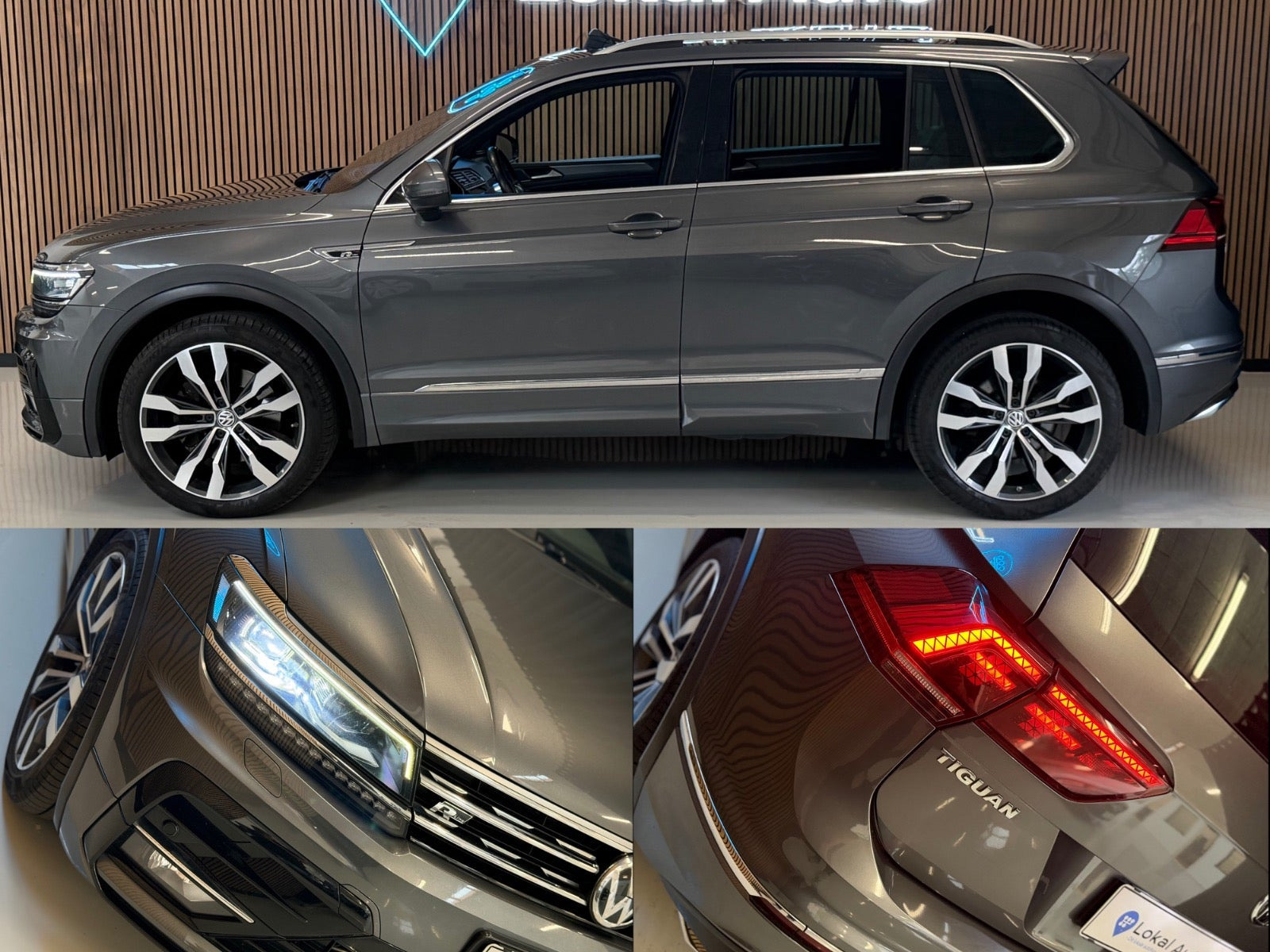 Sort VW Tiguan fra 2017