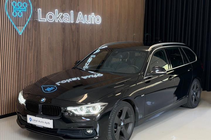 Sort BMW 320d fra 2018