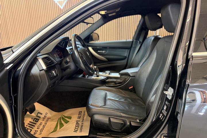 Sort BMW 320d fra 2018