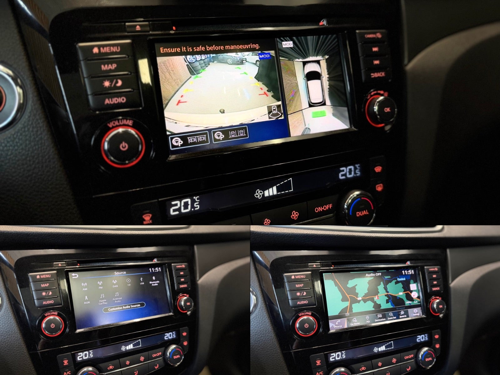 Sort Nissan Qashqai fra 2019