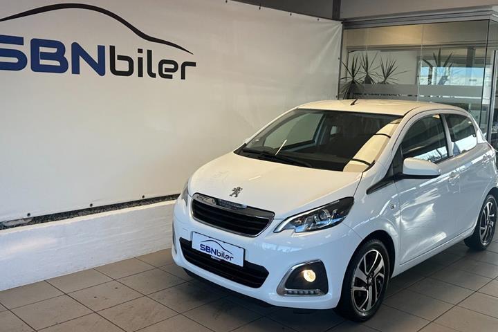 Hvid Peugeot 108 fra 2019