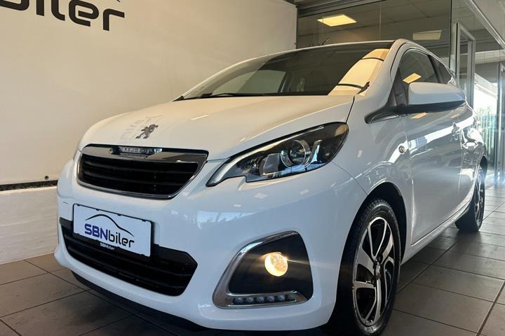 Hvid Peugeot 108 fra 2019