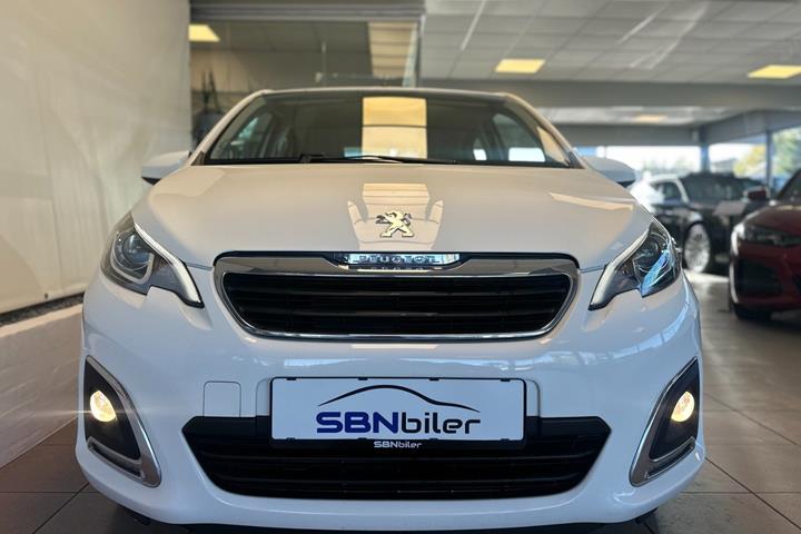 Hvid Peugeot 108 fra 2019