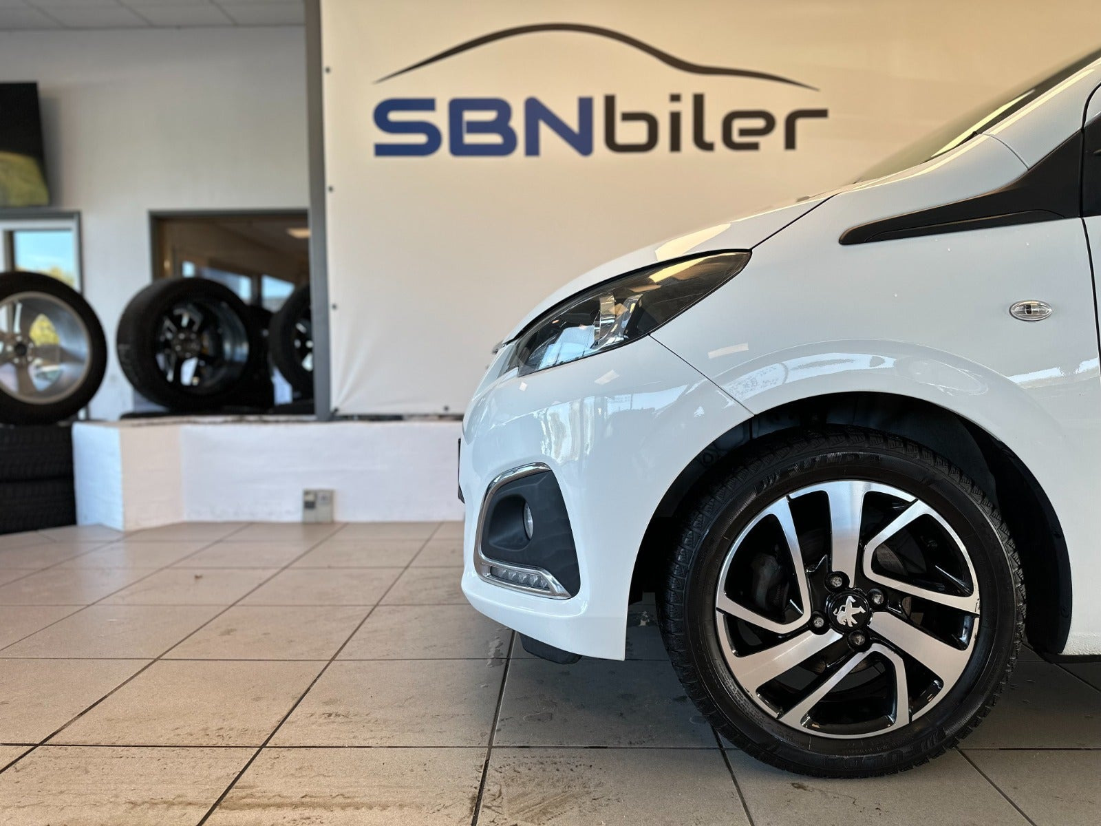 Hvid Peugeot 108 fra 2019
