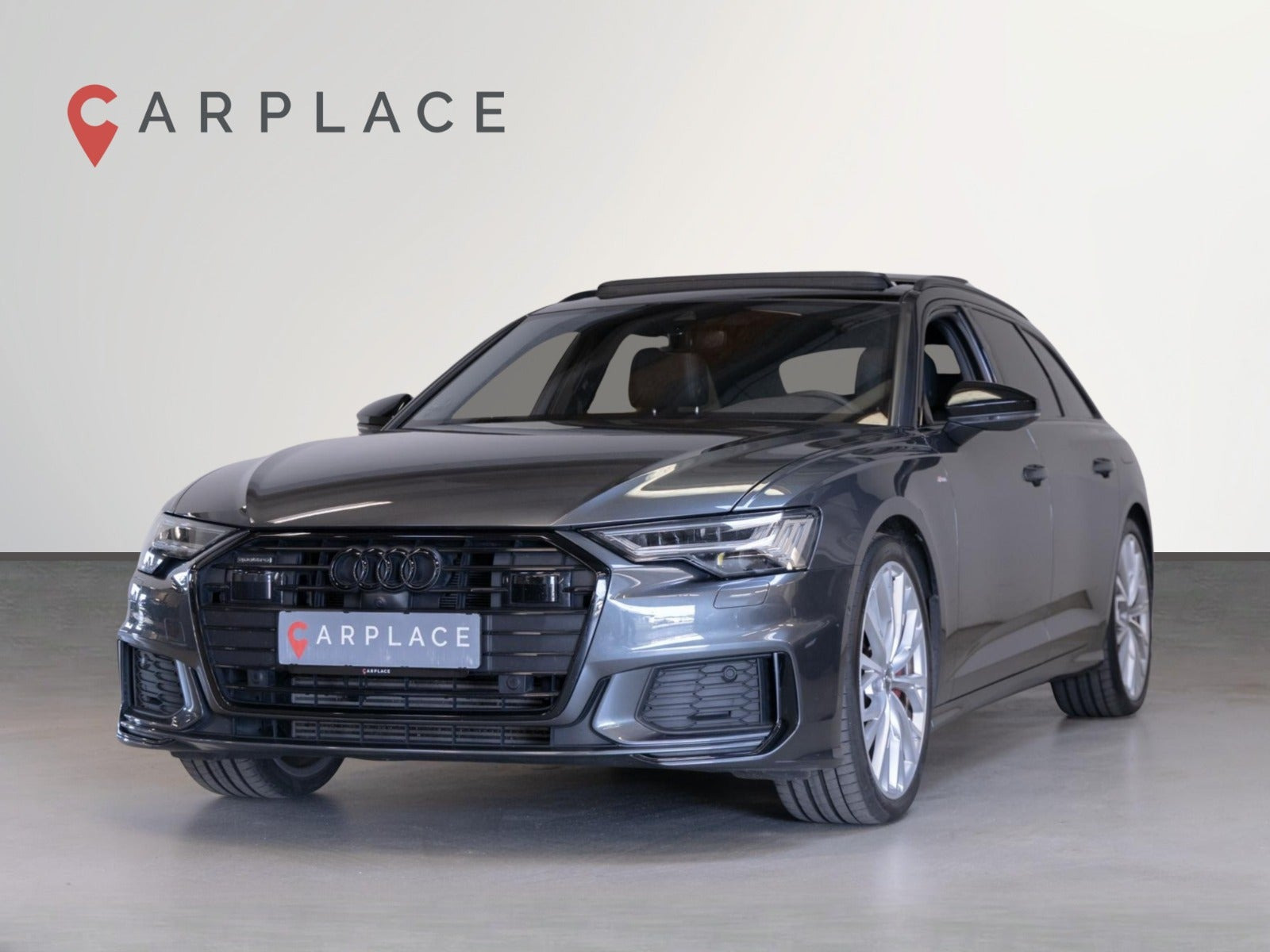 Grå Audi A6 fra 2023