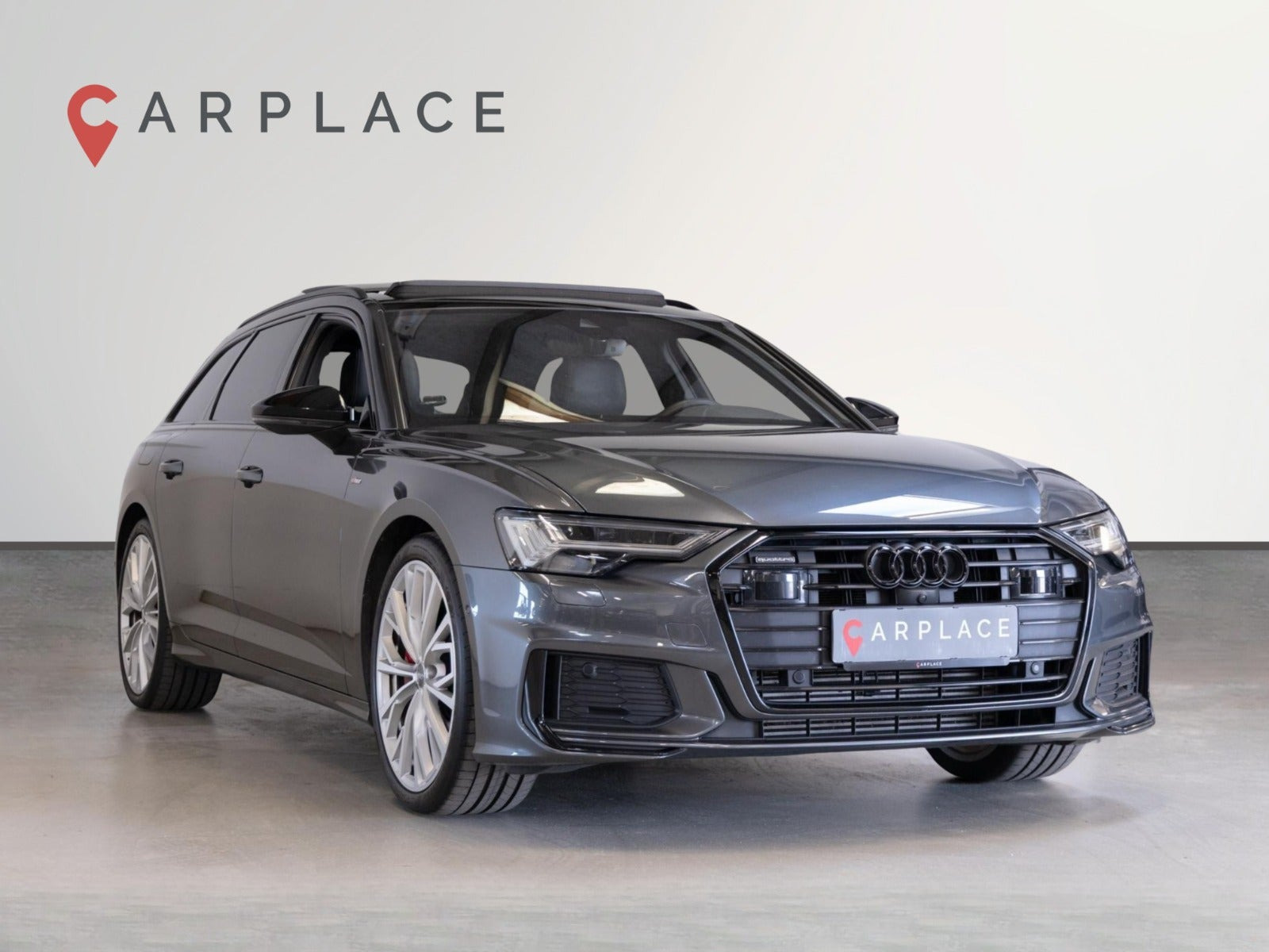 Grå Audi A6 fra 2023