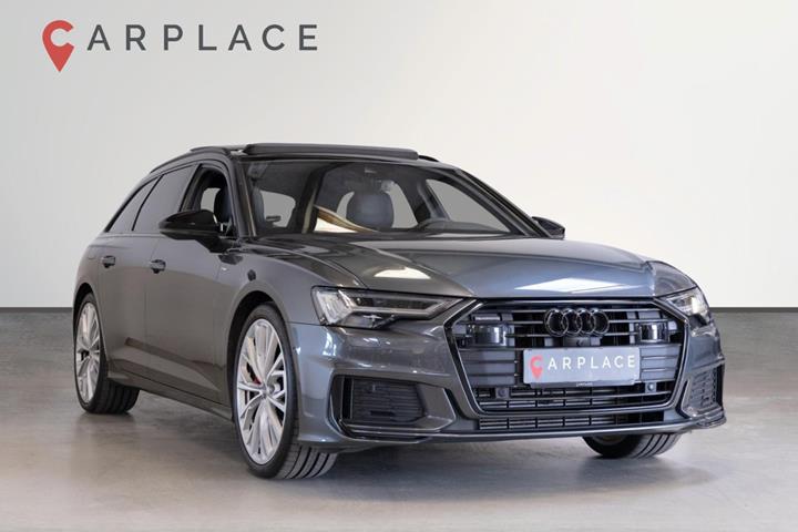 Grå Audi A6 fra 2023