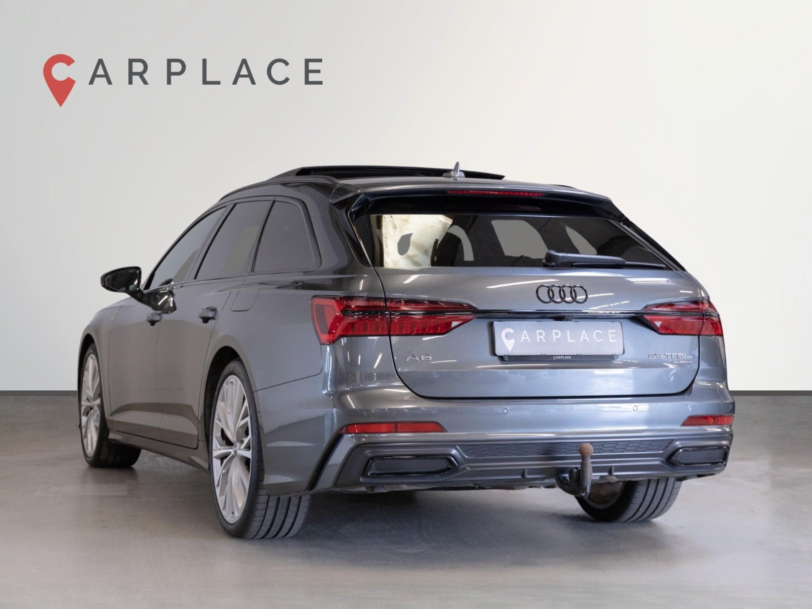 Grå Audi A6 fra 2023