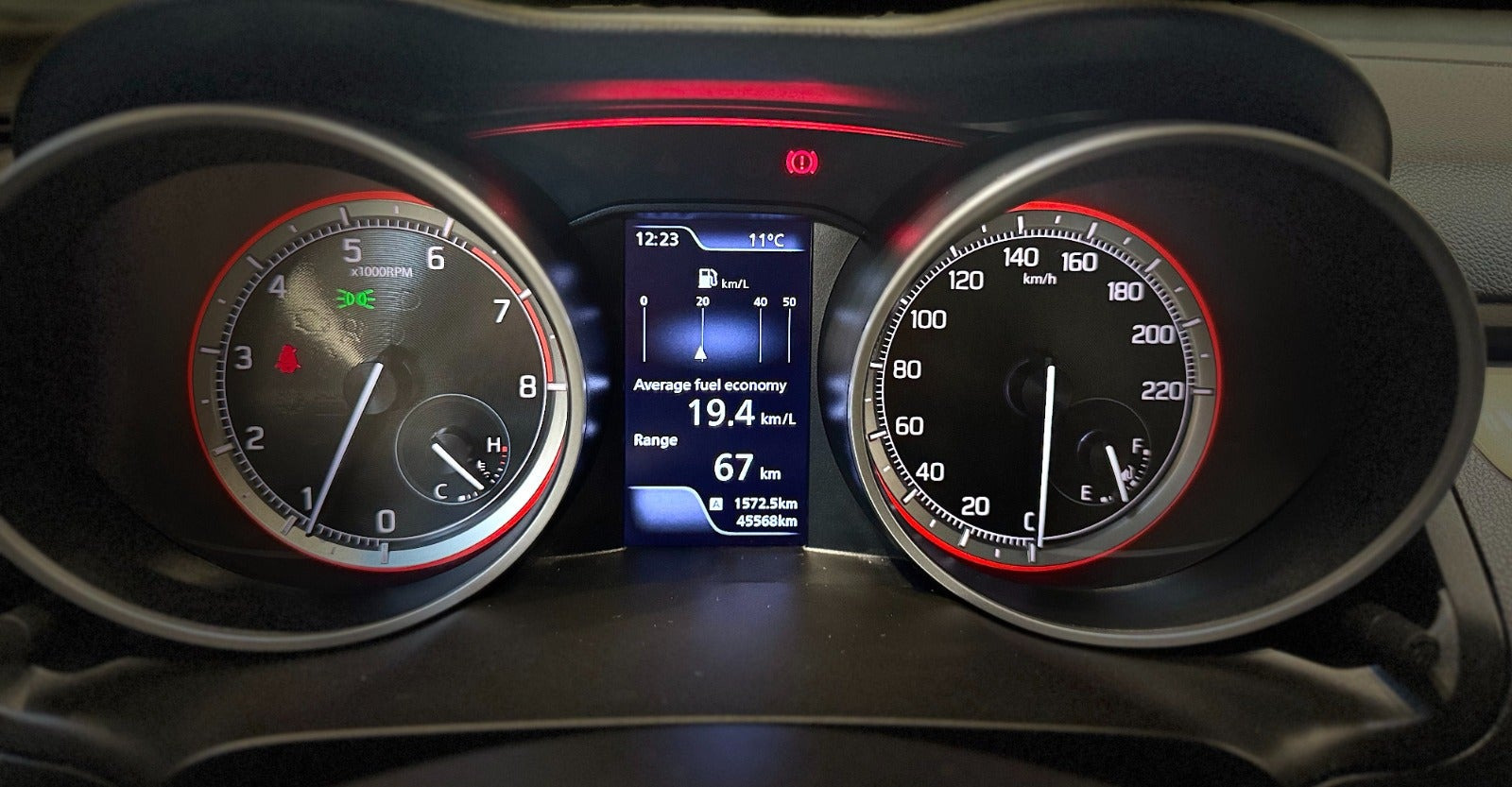 Sort Suzuki Swift fra 2018