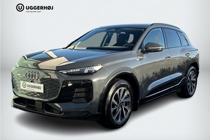 Grå Audi Q6 e-tron fra 2025