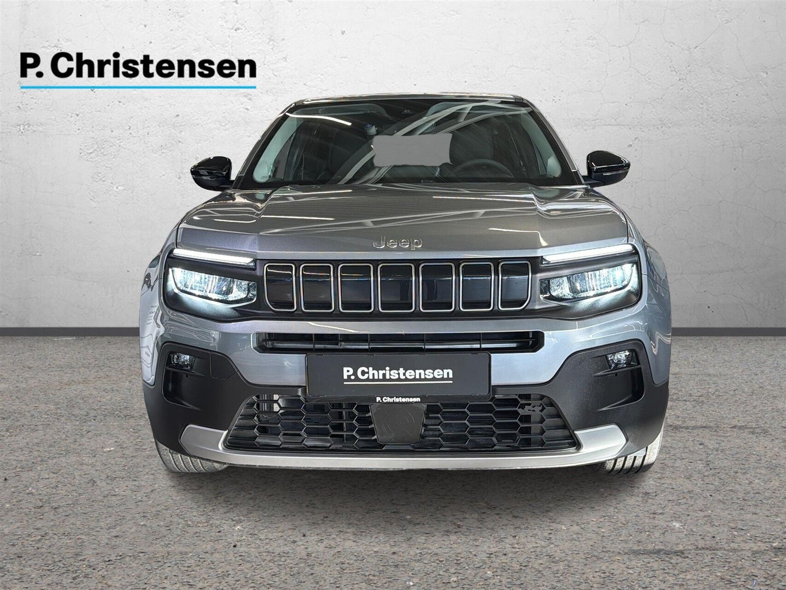 Grå Jeep Avenger fra 2025