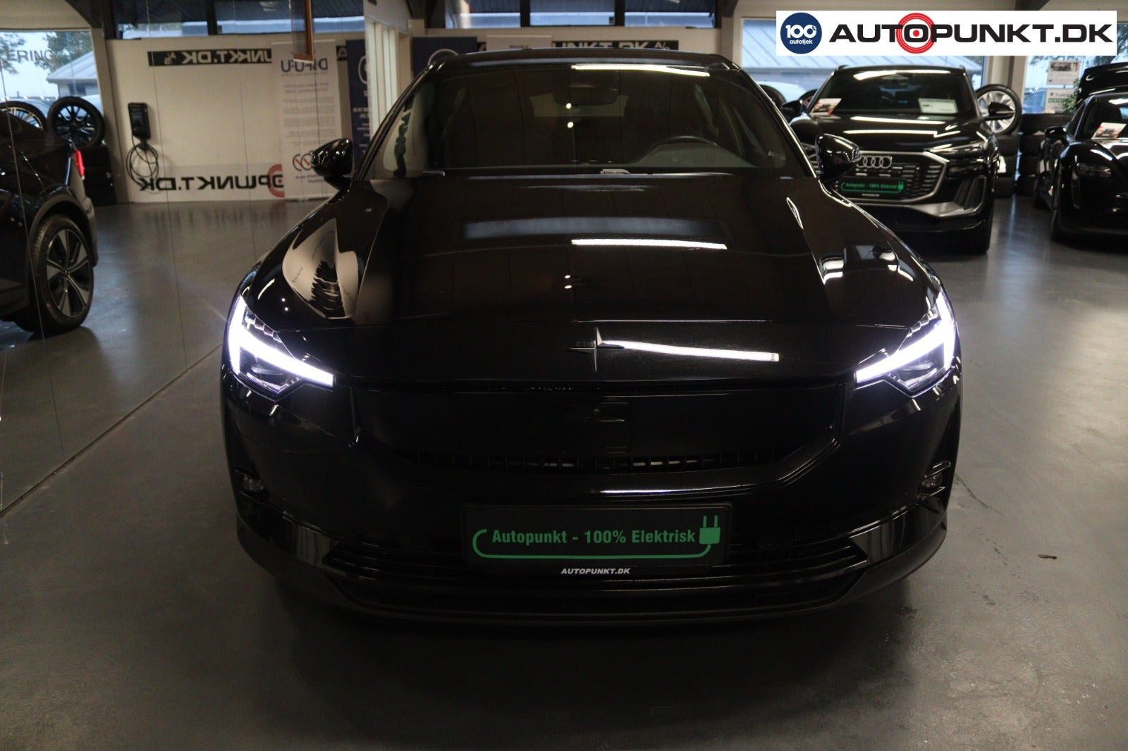 Sort Polestar 2 fra 2024