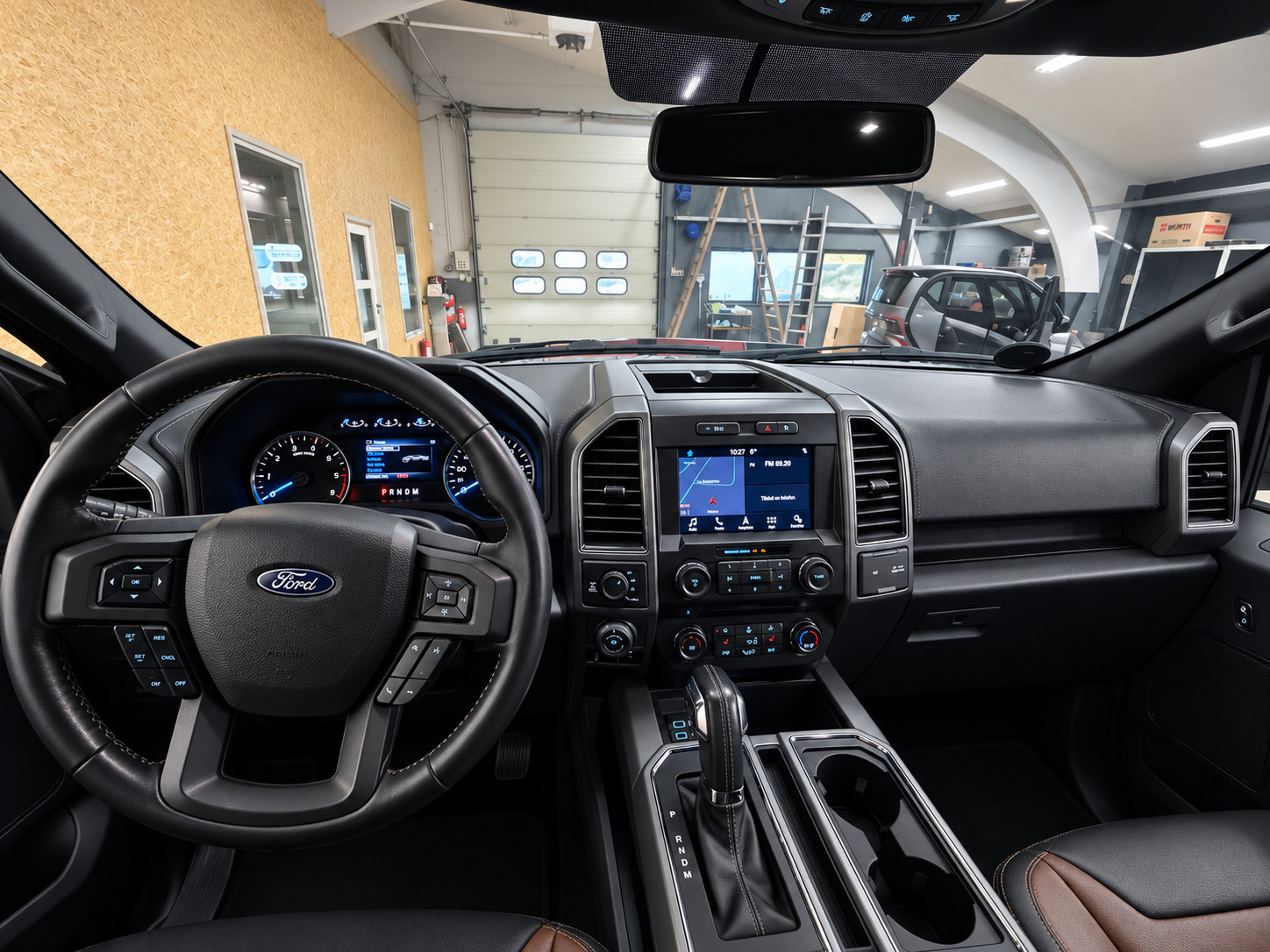 Sort Ford F-150 fra 2018