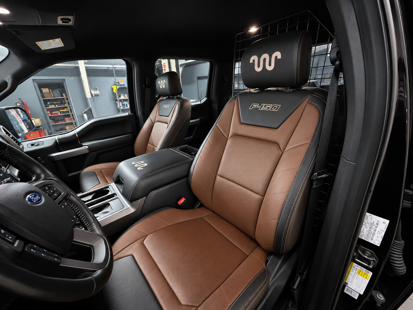 Sort Ford F-150 fra 2018