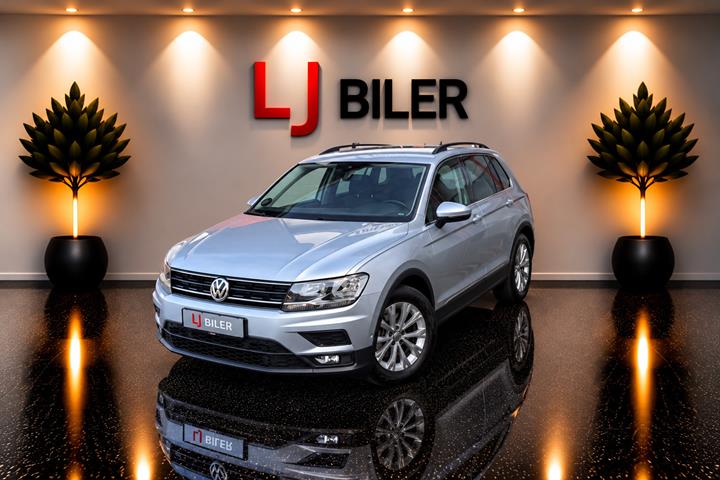 Sølv VW Tiguan fra 2019