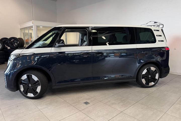 Blå VW ID.Buzz fra 2026