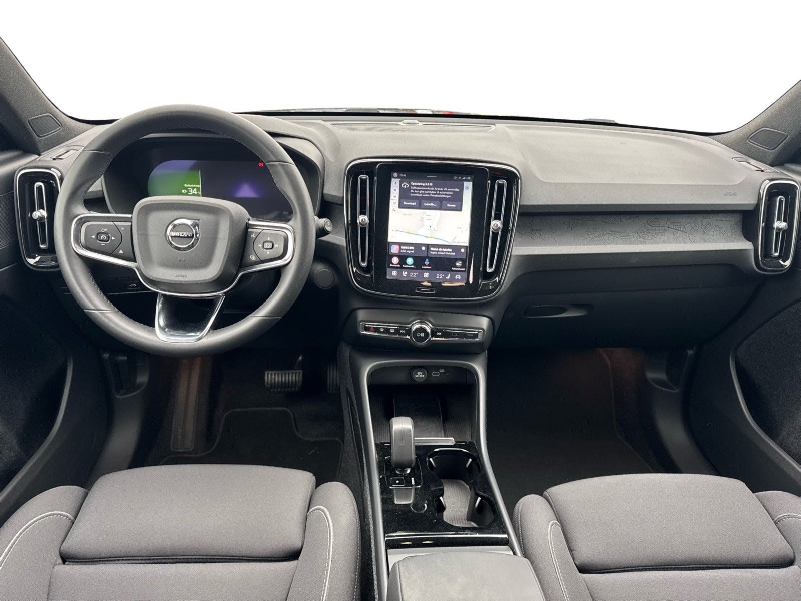 Sort Volvo XC40 fra 2023