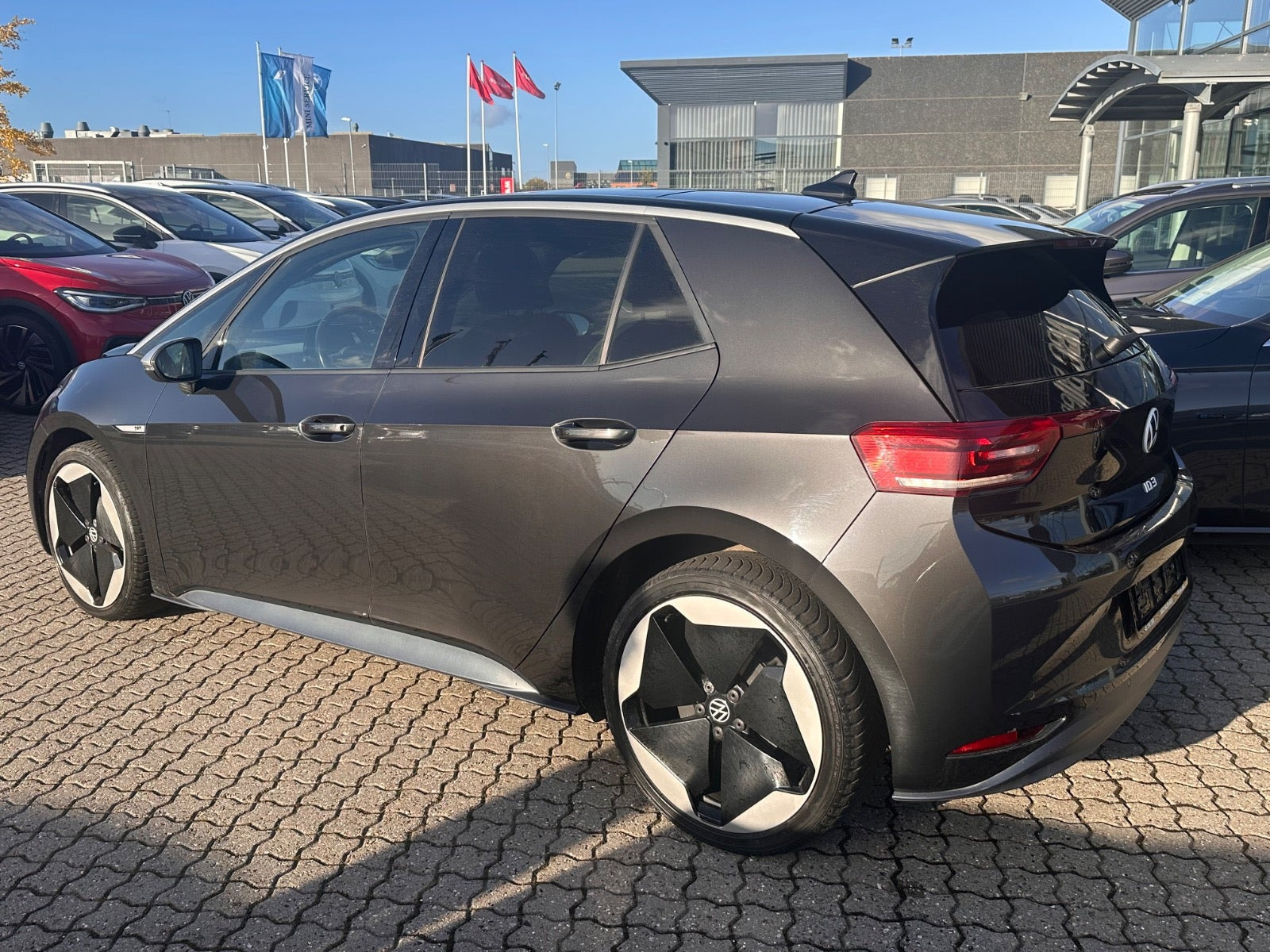 Grå VW ID.3 fra 2021
