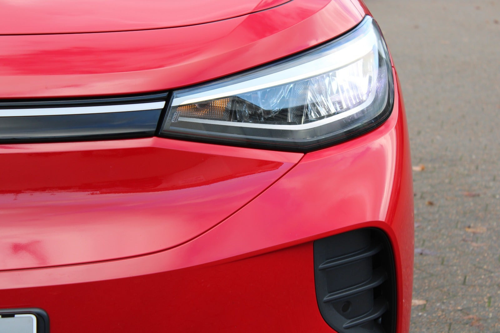 Rød VW ID.4 fra 2023