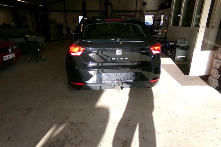 Sort Seat Ibiza fra 2018
