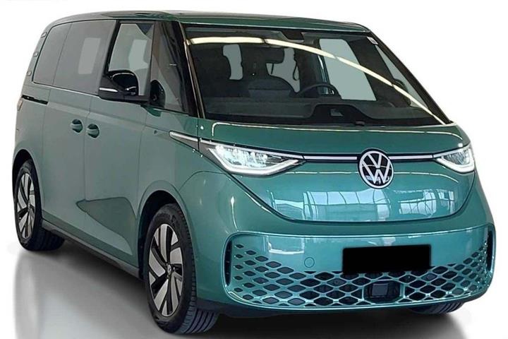 Grøn VW ID.Buzz fra 2025