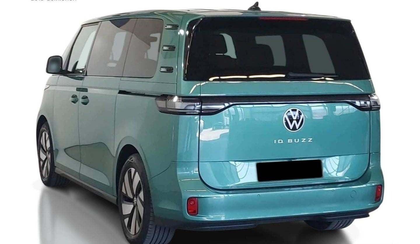 Grøn VW ID.Buzz fra 2025